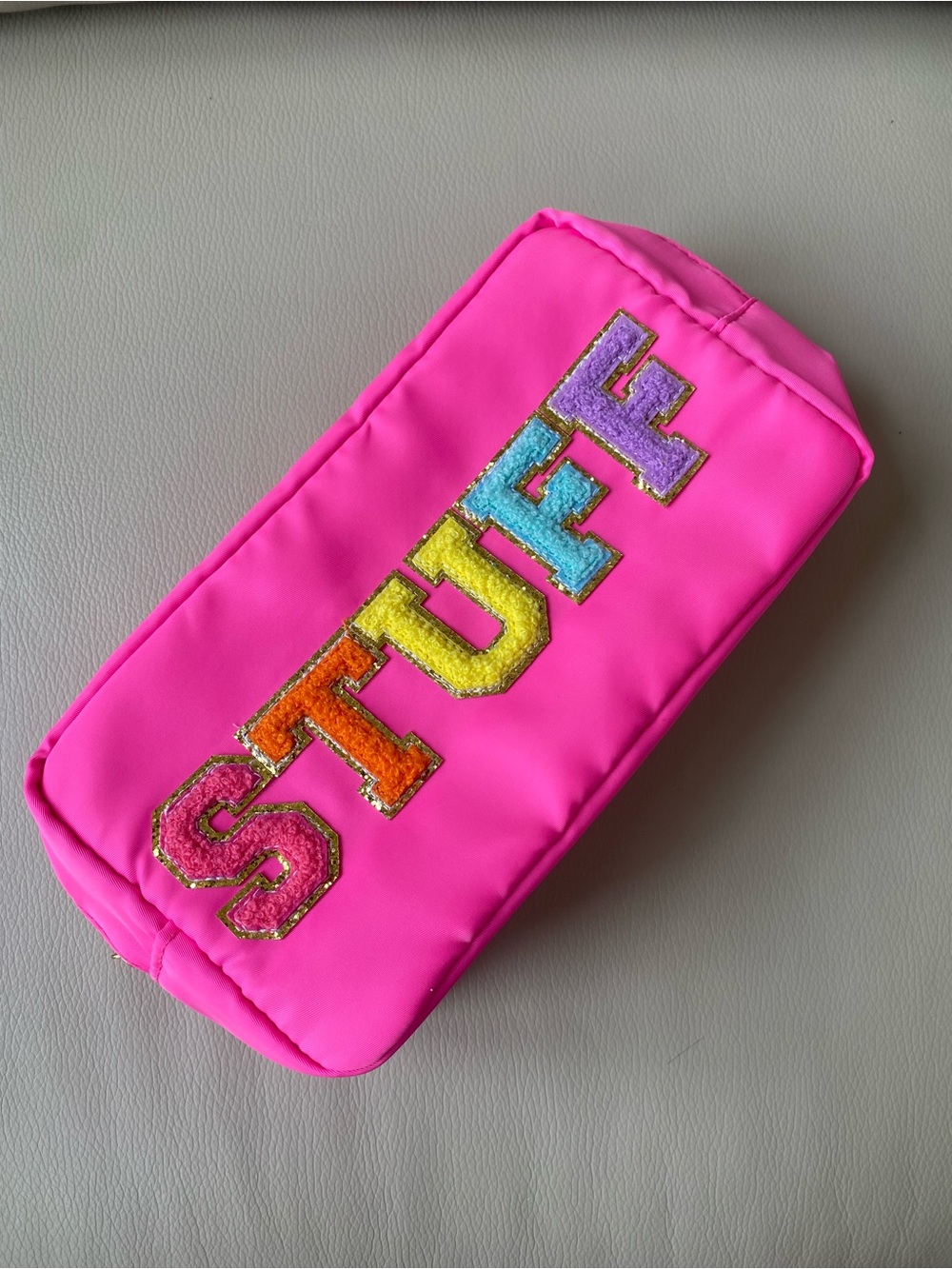 Hot PINK STUFF Bag